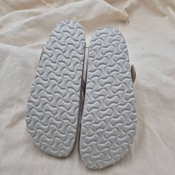 NEW Birkenstock Boston Big Buckle oiled leather Taupe clogs size 37 US 6-6.5 - Picture 2 of 2